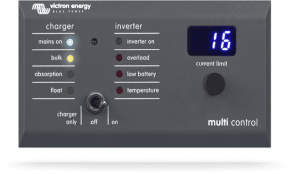 Victron Digital Multi Control 200/200A (Right Angle RJ45) GX