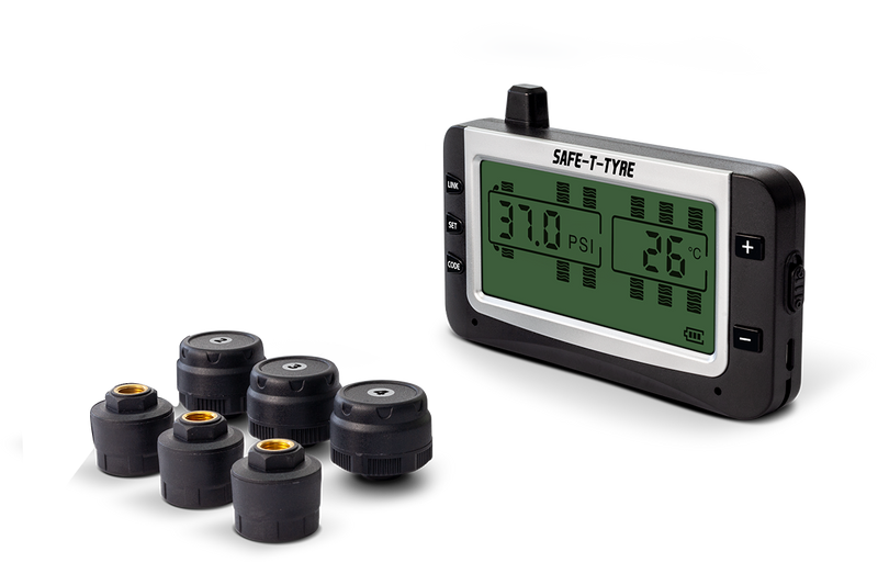 SafetyDave TPMS 6 Sensors Australia’s premier Tyre Pressure Monitoring System