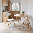 Levede 2x Dining Chairs Foldable PU Leather Kitchen Chair Lounge Room Vintage