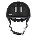 Urban Cycling Helmet Vintage-Style Safety Helmet Black