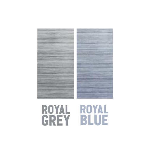 Fiamma F45 L 500 Royal Blue Awning 5.0m (Polar White)