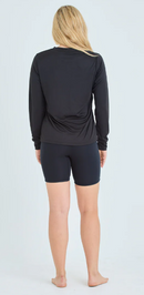 Jet Pilot Pacer Ladies Ls Hydro Tee Black