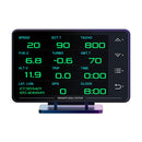 XS HUDGauge–Multi-Function OBD+GPS Car Instrument Black