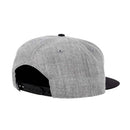 Jetpilot Bloodbath Grey Marle Snapback Peaked Cap