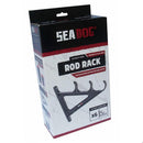6 Pack of Sea Dog Horizontal Fishing Rod Holders - Holds 9 Fishing Rods