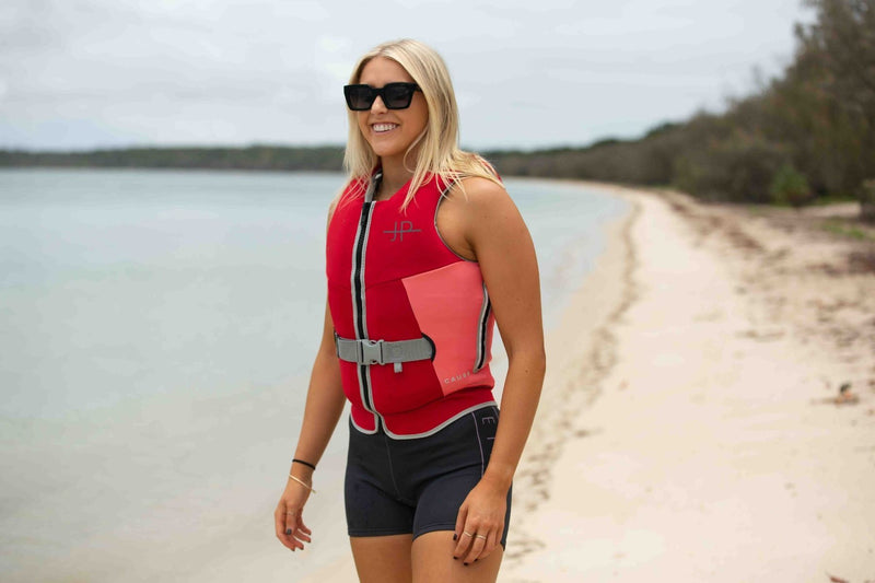 JET PILOT CAUSE LADIES NEO VEST RED