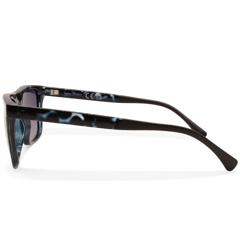 North Beach Heiani  Blue Tortoise/Smoke Gradient Polarised Women's Sunglasses