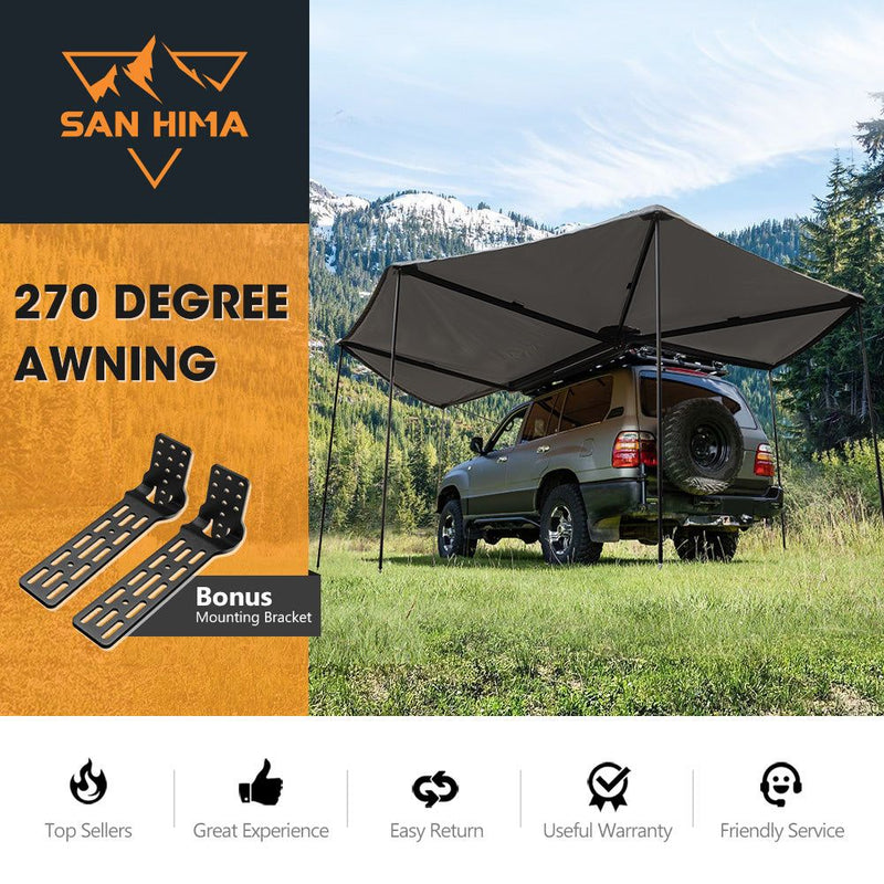 San Hima 270 Degree Free-Standing Awning 600D Double-Ripstop