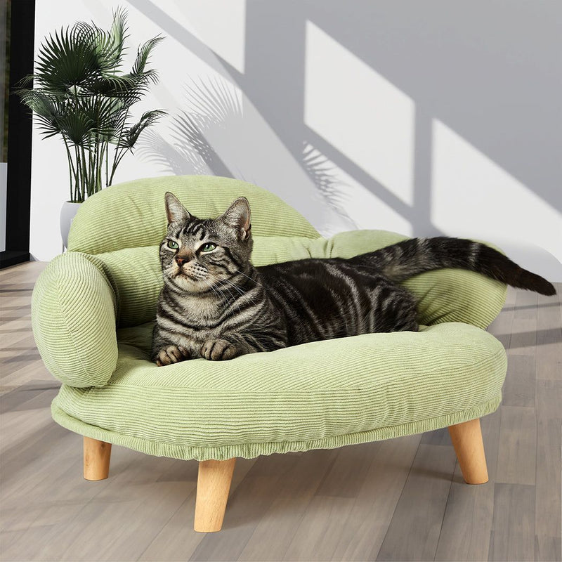 Pawz Elevated Pet Dog Cat Bed Sofa Couch Kitten Lounge Raised Sofa Bed 58cm