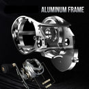 Baitcasting Jigging Reel Double Handle Right Hand Silver