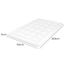 Dreamz Bedding Mattress Topper Pillowtop Cover Protector Machine Washable Queen