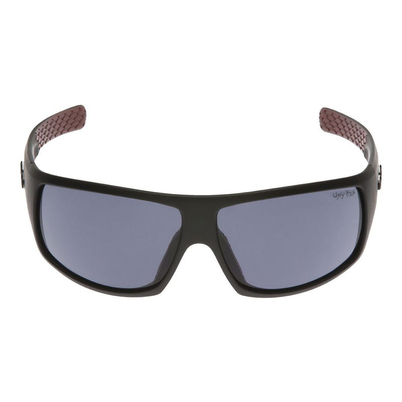 Ugly Fish PT6881 TR-90 Black Frame/Smoke Lens Polarised Sunglasses