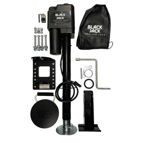 Black Jack™ Trailer Jack - Maxi - Without Wiring Harness