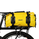 20L Waterproof Bike Pannier Bag Rear Trunk Saddle Bag Yellow