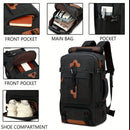 Hiking Backpack with USB & Shoe Compartment