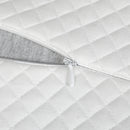 Dreamz Memory Foam Pillow White High-Density Neck Shoulder Support Pain Slow