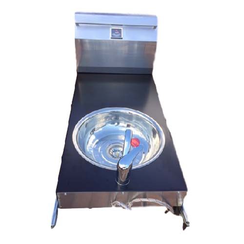 Swift Alfresco BBQ Kitchen - Black tray with Stainless BBQ