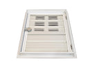 Camec Gas Door For Galvanised Box - Rhh Smooth White