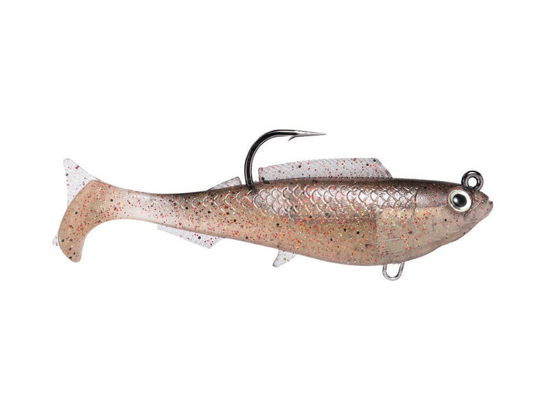 4 Inch Zman HerculeZ Soft Swimbait Fishing Lure - Rigged Soft Plastic Swimbait