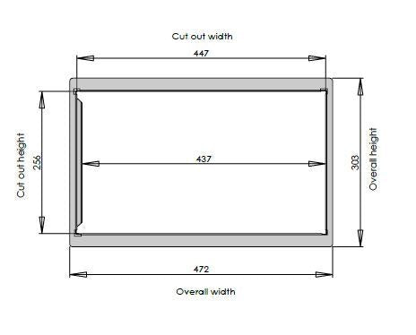 NCE Microwave Bracket (Suit 20L Microwave Oven)