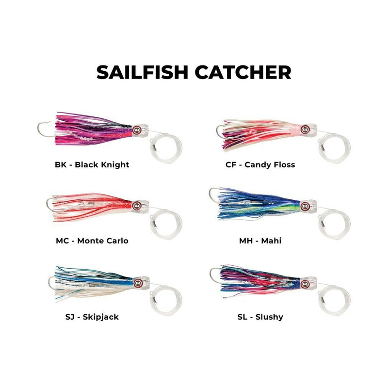 140mm Williamson Rigged Sailfish Catcher Skirted Lure