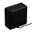 Newgate Space Hotel Orbatron Alarm Clock Black Case - Black Lens - Green Led