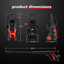 2700W Peak High Pressure Washer Cleaner 5M Hose