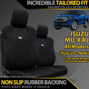 Isuzu MU-X RJ Neoprene 2x Front Seat Covers