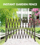 Traderight Group  Garden Yard Fence Aluminium Barrier Garden Fencing Security Gate Dog Pet Outdoor