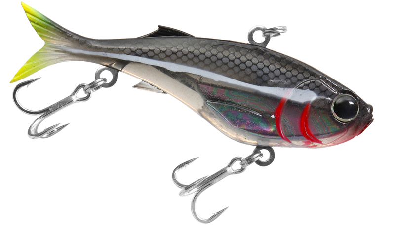 50mm TT Lures 3.5gm Quake Soft Vibe Fishing Lure Rigged with 4X Strong Trebles