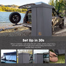 San Hima Shower Awning Tent Instant Fold-Out Ensuite & 8L Gas Hot Water Heater