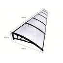 Mountview Window Door Awning Outdoor Canopy UV Patio Rain Cover DIY 1m X 6m