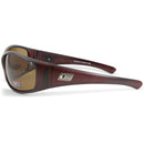 Dirty Dog Ridge Satin Brown/Brown Polarised Mens Sunglasses