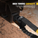 Bunker Indust 2" Recovery Hitch Receiver 10T Heavy Duty Tow Bar Off Road 4X4 4WD