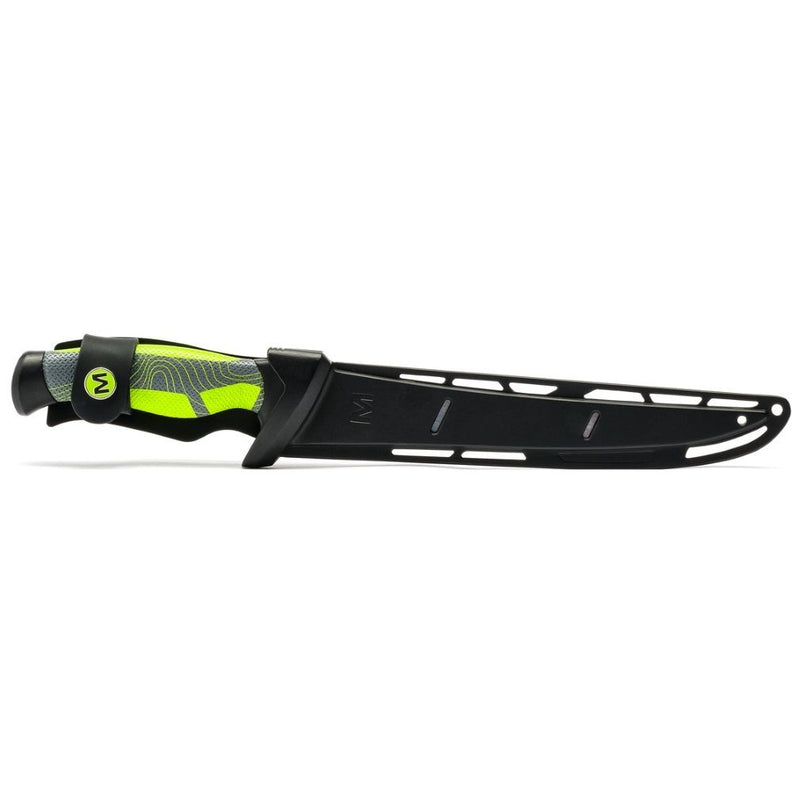 Mustad Green Series 8 Inch Stainless Steel Fillet Knife with Sheath