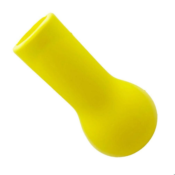 Seahorse Large Yellow Rubber Fighting Rod Butt Cap