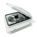 MaxxFan Plus with Thermostat, Power Lift, Rain Sensor and Remote