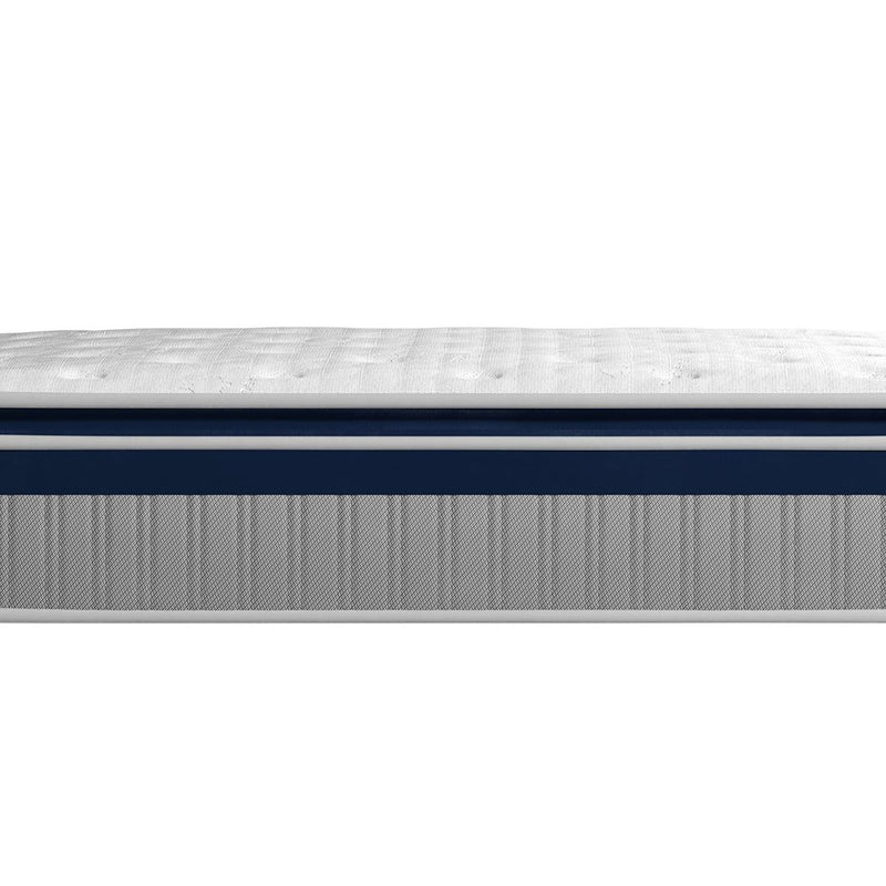 DreamZ Spring Mattress Pillow Top 7 Zone Pocket Spring Memory Foam 32cm Queen