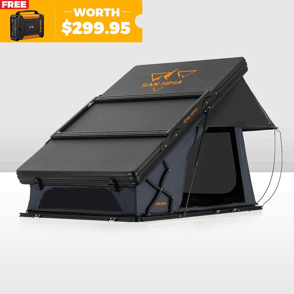 San Hima Kalbarri X Rooftop Tent Hardshell With Ladder Camping 4WD 4x4