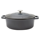 Westinghouse 5L/30cm Cast Iron Oval Casserole Pot - Ombre Grey (WHCIPO3002G)
