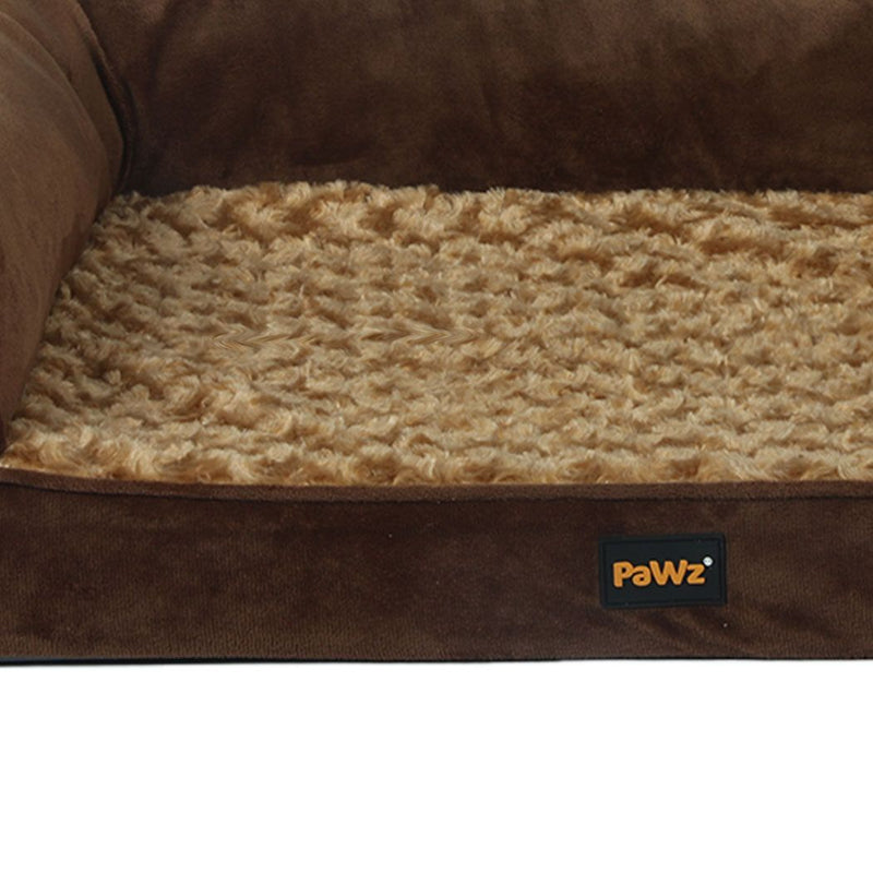 Pawz Pet Bed Sofa Dog Bedding Soft Warm Mattress Cushion Pillow Mat Plush XL
