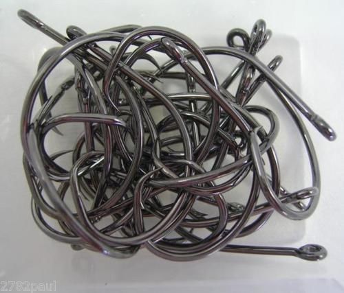 1 Box of Mustad 39951NPBLN Demon Circle Chemically Sharpened Fishing Hooks