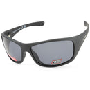 Dirty Dog Icicle Satin Black/Grey Polarised Men's Extra-Large Sunglasses
