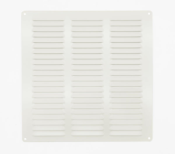 Aluminium Vent 300x300 - White