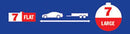 NARVA Trailer Connector - 7 Pin Socket (Car) to 7Pin Round (Trailer) -  82245BL