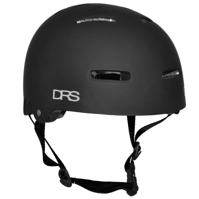 DRS Matte Black Kids to Adult Size Bike Helmet AS/NZS Safety Standard Certified