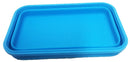 Collapsible Silicone Rectangle Container 4L - Blue