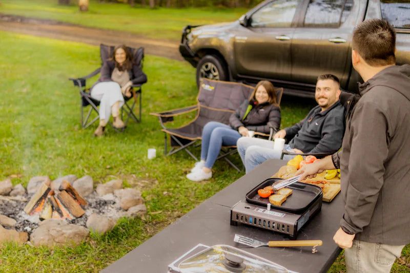 COMPANION BUTANE STOVE WITH FRYPAN