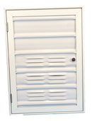 Vented Door to Suit 9kg Gas Box - White LHH