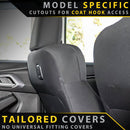 Isuzu MU-X RJ Neoprene 2x Front Seat Covers
